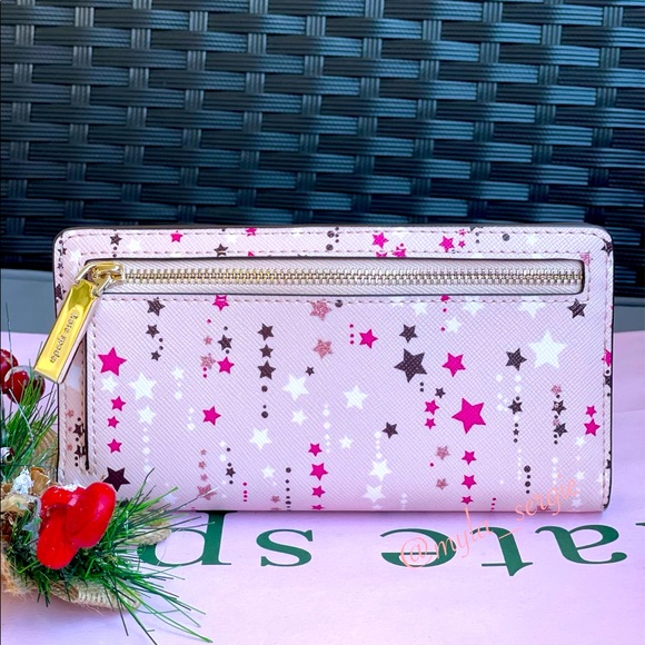 Kate Spade Staci ⭐️ Twinkle Printed Slim Wallet - Picture 3 of 6